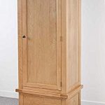 Devon Solid Oak Single Wardrobe with 1 Drawer/Part Assembled 1 Door