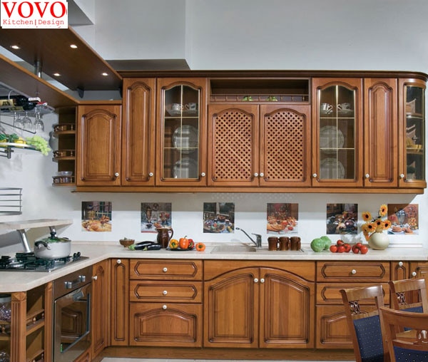 American ash solid wood kitchen cabinets-in Kitchen Cabinets from
