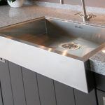 Single-bowl kitchen sink / stainless steel - BARONGA: BAR6054 - ABK