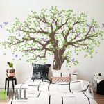 Large Family Tree Wall Decal, Nursery Tree Wall Decals, Tree mural