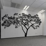 Wide Tree Wall Decal. #AC156