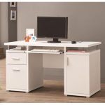 Desks, Home Office - White Computer Desk CO 800108 |