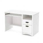 Amazon.com: South Shore 7360070 Computer Desk with 2 Drawers and