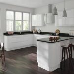 Gemini White Gloss Doors, Handleless Kitchen Cabinet Doors | TopDoors