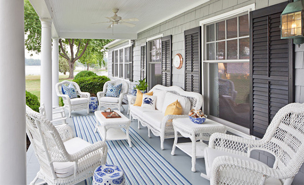Get the Classic Charm of 15 White Wicker Furniture | Home Design Lover