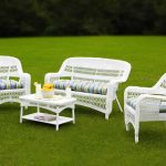 White Outdoor Wicker Furniture - 20 Sets to Choose From!