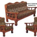 Brown Modern Wooden Sofa Set, Rs 22000 /set, Subashree Furniture