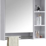Amazon.com: Bathroom Mirror Cabinet Mirror Box Wall Bathroom .