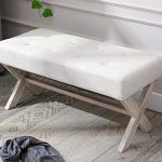 Amazon.com: chairus Fabric Upholstered Entryway Bench Seat, 36 .