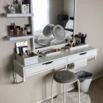 My battle station! : MakeupAddiction #Makeup #Vanity #IKEA | Small .