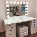 pretty vanity mirror set ikea 8 table with lights around on .