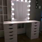 Vanity mirror with lights Dimmer and 2plug outlet | Bedroom vanity .