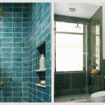 24 Creative Blue and Green Tiled Bathrooms - Best Tiled Bathroom Ide