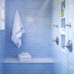 Matthew Gleason | Blue bathroom tile, Bathrooms remodel, Small .