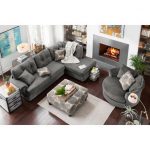 Cordelle 2-Piece Right-Facing Chaise Sectional - Gray | Value City .