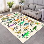 Amazon.com: Sleepwish Area Rug Cute Dinosaur Large Carpet for .