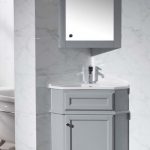 Corner Bathroom Vanities - Small Bathroom Ideas 1