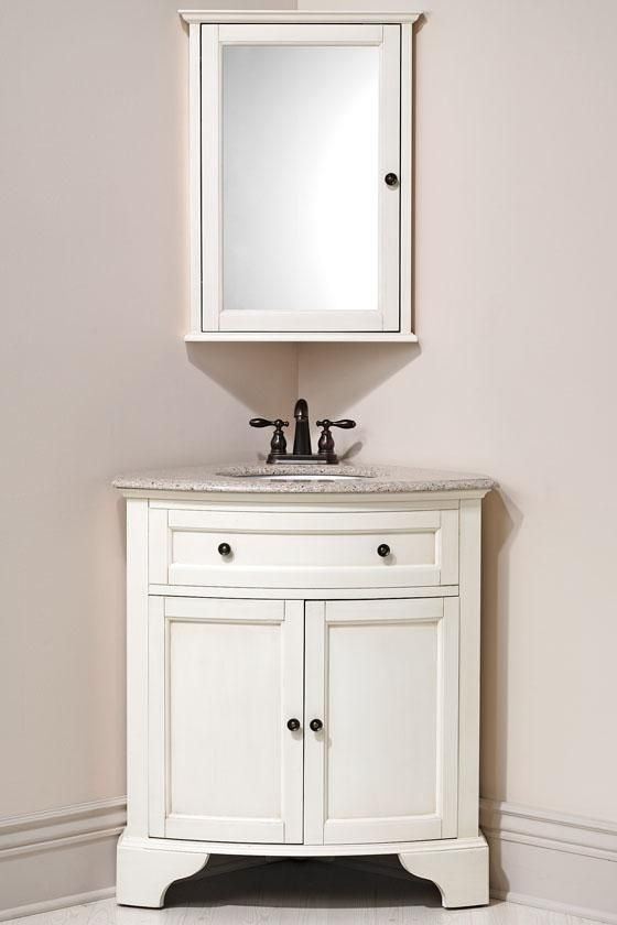 Hamilton Corner Vanity | Corner bathroom vanity, Corner sink .