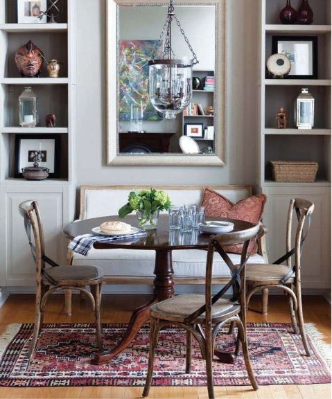 thatkindofwoman | Dining room cozy, Small dining room table .