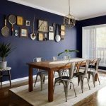 Navy Blue Dining Room Decor Ideas | Domino | Blue dining room .