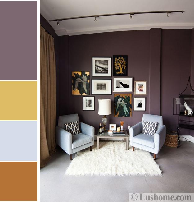 Fashionable and Modern Living Room Colors