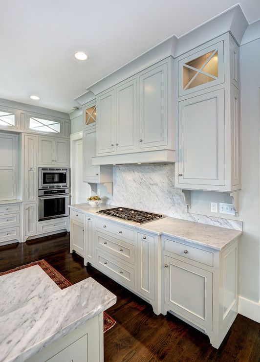 Kitchen Benjamin Moore Gray Owl | Painted kitchen cabinets colors .