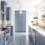 wolf gray kitchen cabinets | Blue kitchen designs, Blue kitchen .