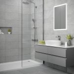 Dominican Grey Wall Bathroom Tiles 250 x 500mm Per B
