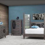 Gray American Made Bedroom Furniture - Countryside Amish Furnitu