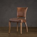 Adèle Leather Dining Chair | Leather dining chairs, Dining chairs .