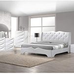Amazon.com: Best Master Furniture 5 Pcs Modern Lacquer Bedroom Set .