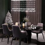 Moooni L31.5" Contemporary Rectangle Crystal Chandelier Modern .