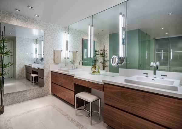 Double sink vanity design ideas – modern bathroom furniture desi