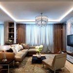 Great Modern Living Room Curtains American Design Beautiful Rooms .