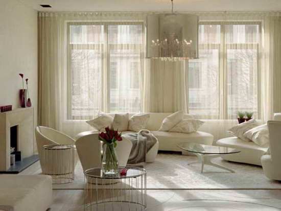 Living Room Curtain Ideas in 2020 | Curtains living room modern .