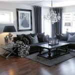 100 Modern Home Decor Ideas | Dark living rooms, Black furniture .