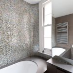 25 Charming Glass Mosaic Tiles Design Ideas For Adorable Bathro