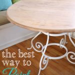 Kitchen Update - Painting Metal Furniture | In My Own Sty