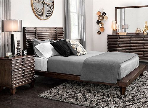 With the San Pedro 4-piece king bedroom collection, you'll be cozy .
