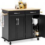 Amazon.com - Best Choice Products Portable Kitchen Island Cart for .