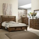 B4810 4 pc Curtis rustic weathered finish wood queen bedroom s
