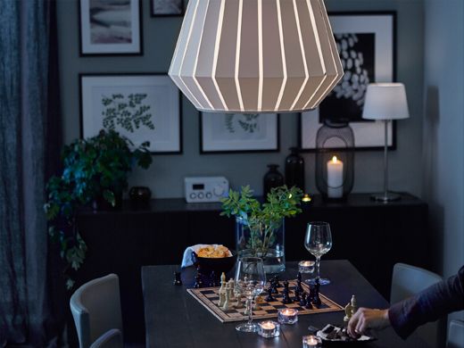 Romantic Dining Room Lighting Ikea
