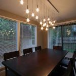 Mini-Pendant Chandelier Made From IKEA Lamps | Ikea lamp, Dining .
