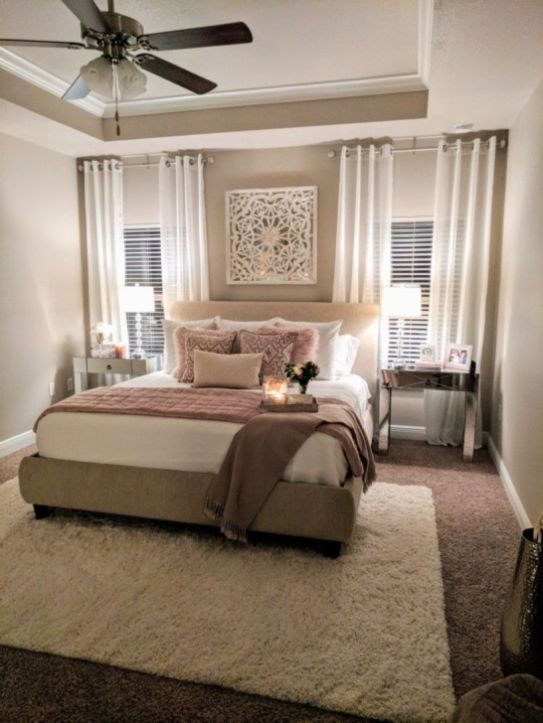 43 Romantic Rustic Bedroom Ideas - ROUNDECOR | Luxurious bedrooms .