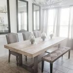Made to Order Modern Rustic Farmhouse Dining Table in Natural .