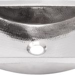 Nantucket Sinks TRS 20 Inch Hand Hammered Rectangle Undermount .