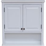 Dorset 27"x29" Wall Mounted Bath Storage Cabinet With Two Doors .