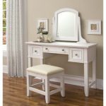 Home Styles Naples Bedroom Vanity Table - White - 5530-72, Durable .