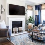 Blue, white, greys and beige living room color scheme. | Beige .