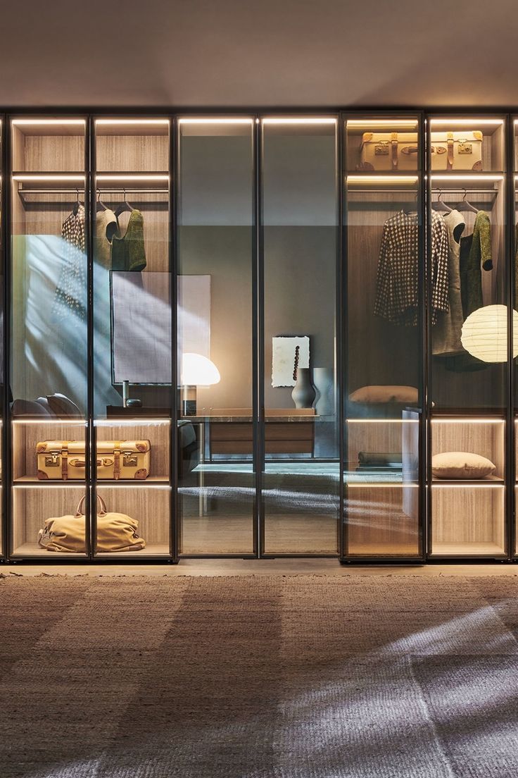 Mirrored Closet Doors for Brighter and Wider Interior
